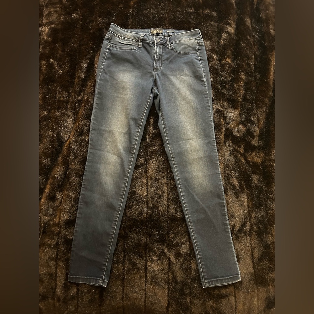 👖 Suede Riley Low Rise Jeggings – Size 30